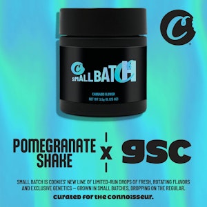 Cookies Small Batch - Cookies Small Batch | Pomegranate x Girl Scout Cookies | 3.5g Flower