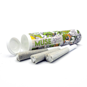 Muse - IB1 (Indica Blend #1) 3 Pack Preroll (1.5g)