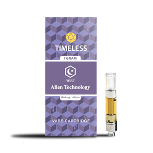 TIMELESS VAPES - TIMELESS - ALIEN TECHNOLOGY 1 GRAM VAPE CART