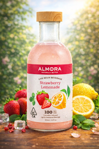 ALMORA FARMS - Almora Live Resin Drink - Strawberry Lemonade 100mg
