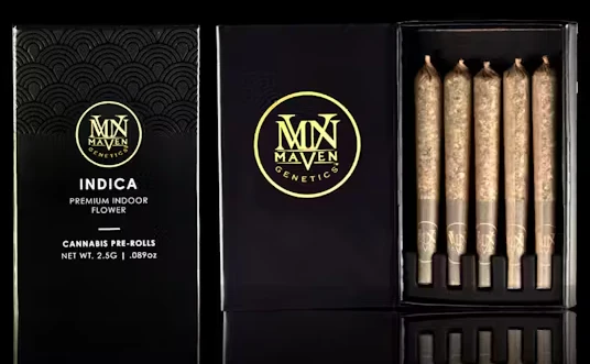 Marijuana Maven - Black Diamond X 5 Pack 2.5G Main Image