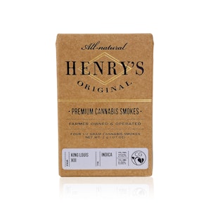 HENRY'S - HENRY'S - Preroll - King Louis XIII - 4-Pack - 2G