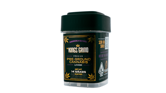 420 KINGDOM - King's Grind - Hawaiian Pine Cone - 14g Fine Ground Flower - 420K