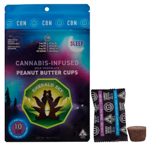Emerald Sky - Emerald Sky - Peanut Butter Cups - Sleep CBN (10pk) - 140mg