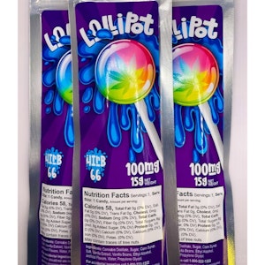 HIRB 66 - Banana Lollipop (100mg)