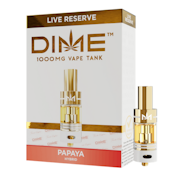 Dime Industries| Papaya Live Reserve 1g tank