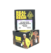 Real Deal Resin - Live Hash Rosin 1g - Tropical Runtz