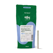 Blueberry 2.0 x Turbo Blueberry | MFNY | Infused Pre-roll | Live Resin | 0.75g