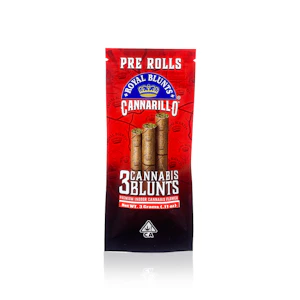 Royal Blunts - ROYAL BLUNTS - Preroll - Sour Cupcake - Cannarillo - 3-Pack - 3G
