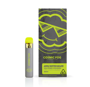 Cosmic Fog Cannabis Co. - Cosmic Fog Disposable 1g Apple Butter Gelato 