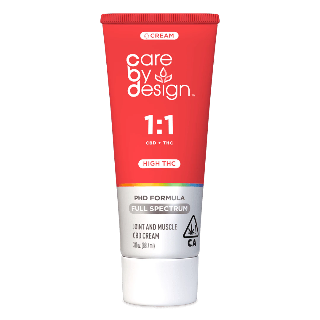 Care By Design - Care By Design - Topicals - 1:1 CBD:THC - Joint & Muscle Cream - 1oz Main Image