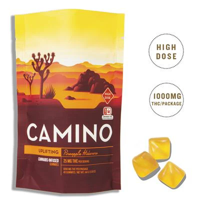 Camino - Pineapple Habanero (1,000mg) Gummies Main Image