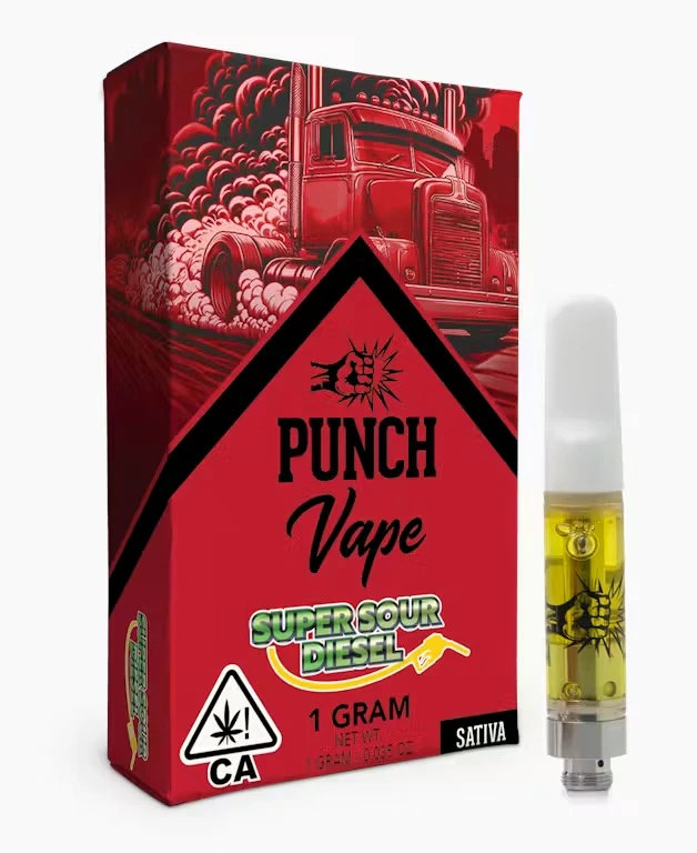 Punch Edibles & Extracts - Punch - Cartridge - Super Sour Diesel - 1g Main Image