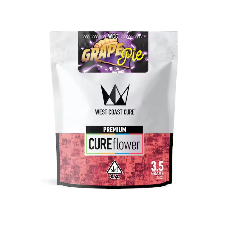 West Coast Cure - WCC - Flower - Grape Pie - Premium CUREflower - 3.5G Main Image