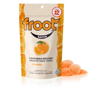 FROOT - Froot - 100mg Gummies - Orange Tangie