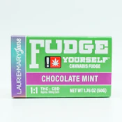Laurie + Mary Jane 1:1 Chocolate Mint Fudge 100mg