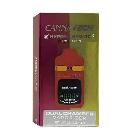 CannaTech - BERRY GELATO/RASPBERRY SORBET DUAL VAPE PEN CANNATECH - 2G Main Image