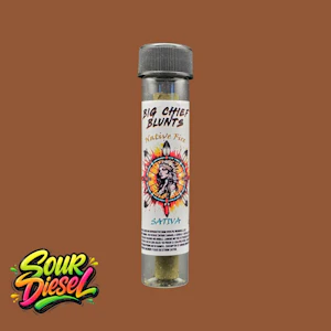 Native Fire - Native Fire 2g Big Chief Blunt- Sativa/Sour Diesel