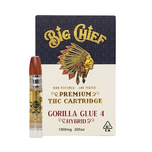 Big Chief - Gorilla Glue Cart | 1G (H) | Big Chief