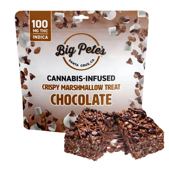 Big Pete's Treats - BIG PETES | CHOCOLATE RICE CRISPY | EDIBLE | 100MG Main Image