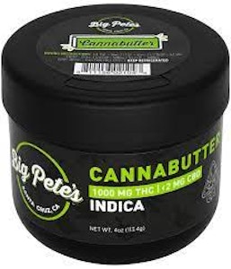 Big Pete's - Big Pete's - 2000mg Cannabutter - Indica 