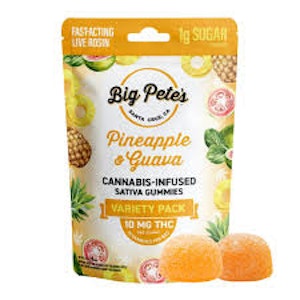 Big Pete's - Big Pete's - 10pk Rosin Gummies - Pineapple Guava