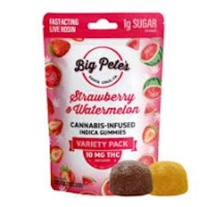 Big Pete's - Big Pete's - 10pk Rosin Gummies - Strawberry & Watermelon