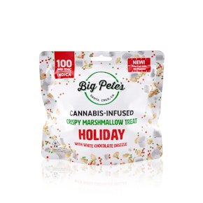 BIG PETES - Edible - Holiday Crispy Marshmallow Treat - 100MG