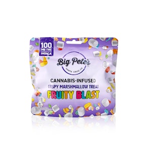 BIG PETES - Edible - Fruity Blast - Crispy Marshmallow Treat - 100MG