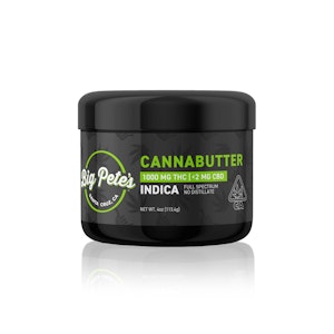 BIG PETES - BIG PETE'S TREATS - Edible - CannaButter - Indica - 1000MG