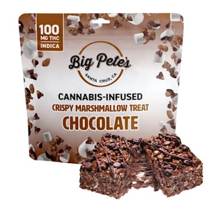 Big Pete's - Chocolate Crispy Marshmallow Treat - 100mg (I) - Big Pete's