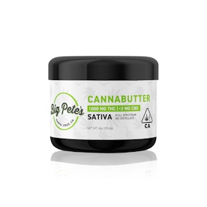 BIG PETES - BIG PETE'S - Edible - CannaButter - Sativa - 1000MG