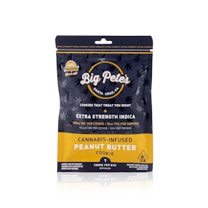 BIG PETES - BIG PETE'S - Edible - Peanut Butter Cookie - Extra Strength - Indica - 100MG 