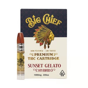 Big Chief - Sunset Gelato Cart | 1G (H) | Big Chief