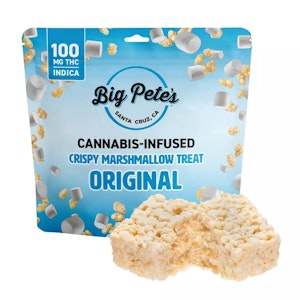 Big Pete's - Big Pete's Original Crispy Marshmallow Treat Indica 100mg