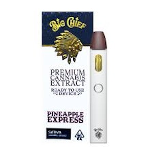 Big Chief Extracts - Pineapple Express | 1g Disposable | Big Chief