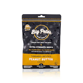 BIG PETE'S TREATS - Edible - Peanut Butter Cookie - Extra Strength - Indica - 100MG 