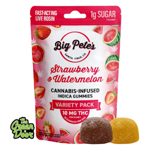 Big Petes - BIG PETE'S - Strawberry & Watermelon - Live Rosin Gummies - 10Pk - 100MG