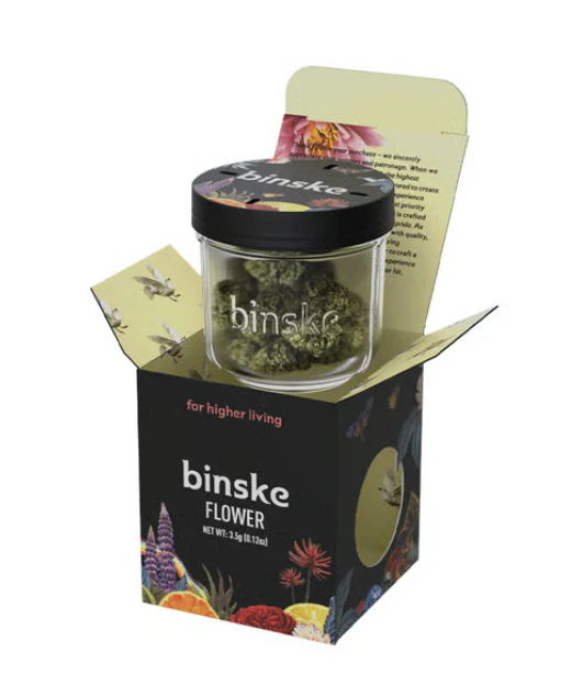 binske - Tangerine Twist Flower - 3.5g Main Image