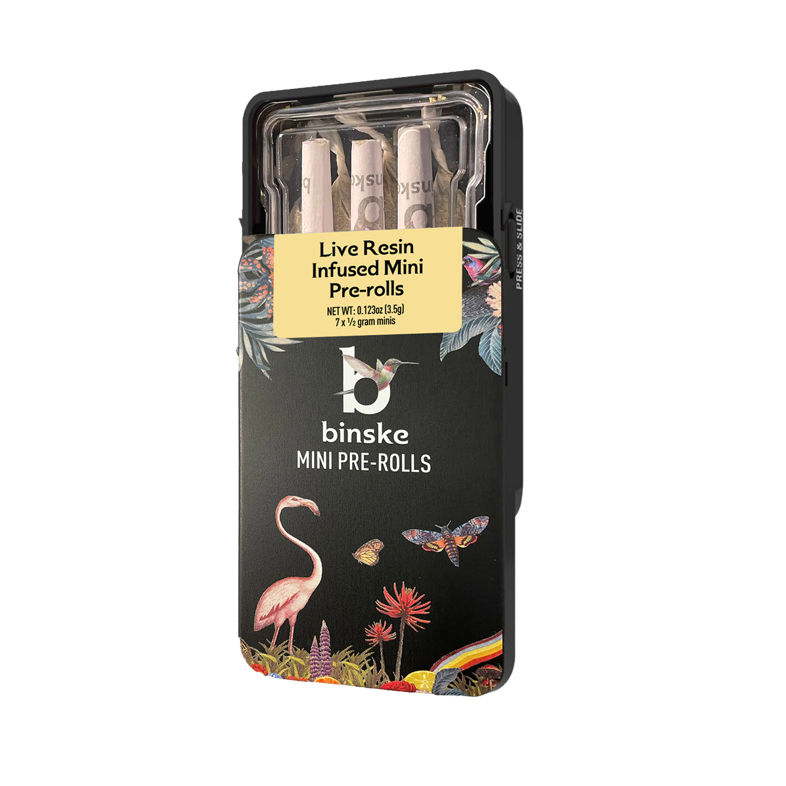binske - Binske | Sour Cakes | 7pk (3.5G) Live Resin Infused Main Image
