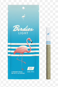 BIRDIES - Birdies - Lights - 2:1 CBD:THC - 3 Pack - 2.1g