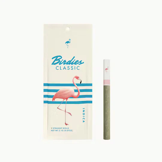 Birdies - Birdies Classic Indica Prerolls - 3 pack - PROMO Main Image