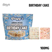 Crispys | Crispy Bar | Birthday Cake | 100mg