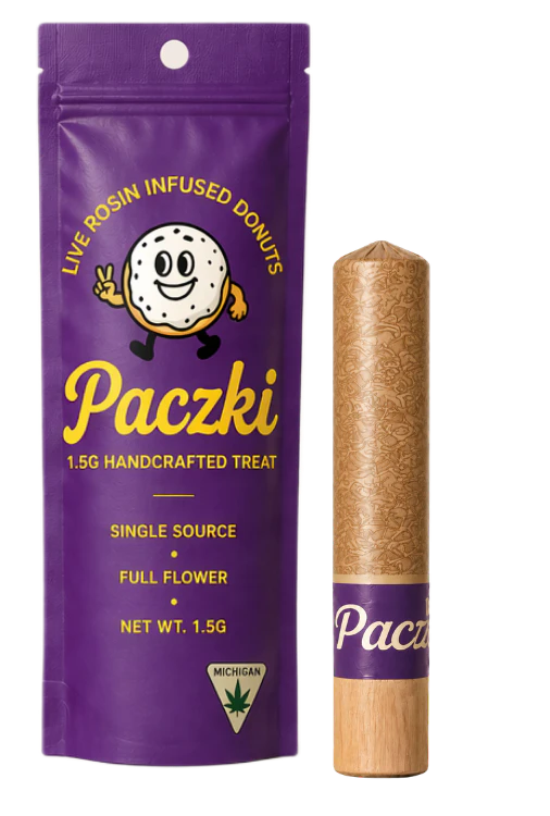 PACZKI - Biscotti Gelato X OG Kush Breath - 1.5g Live Rosin Donut Main Image
