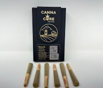 Canna Cure Farms- Biscotti - 6pk .5g prerolls