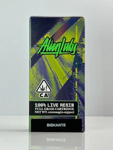 ALIEN LABS - Alien Labs 1g Biskante Live Resin Cartridge