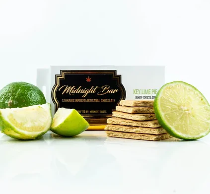 Midnight Roots - 200mg Midnight Bar - Key Lime Pie Main Image