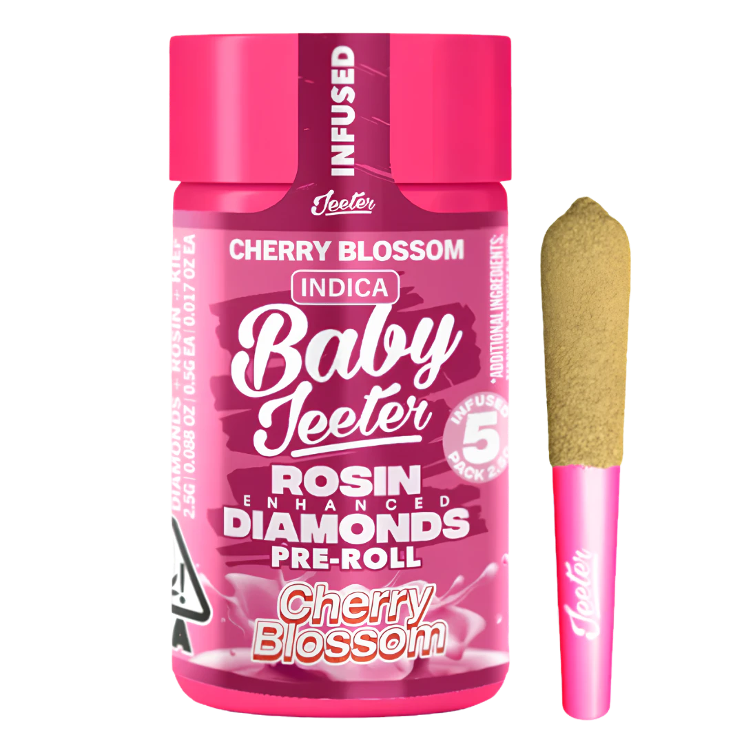 Jeeter - Baby Jeeter - 5pk Infused Prerolls - Cherry Blossom Main Image