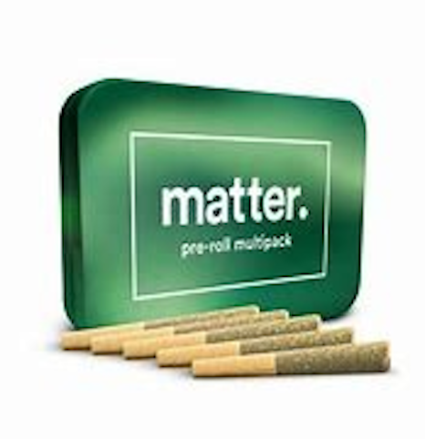 matter. - Larry Burger -Indica- 0.5g (Pre-Roll) 5pk  |  Matter   -x1 front