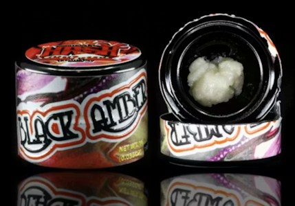 Shasta Flower & Hash Company - Black Amber - Live Rosin - 1g